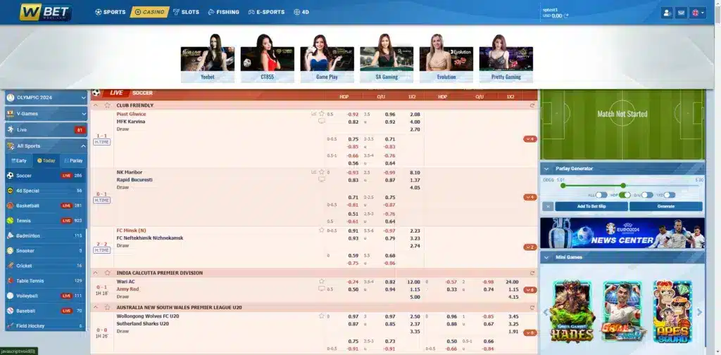 WBet – Nhà cái thể thao tin cậy