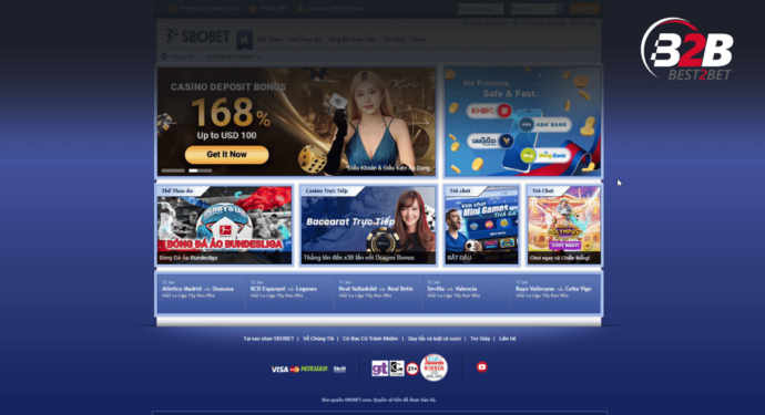 Sbobet - nhà phân phối sản phẩm và dịch vụ igaming