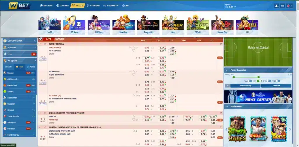 WBet – Nhà cái thể thao tin cậy
