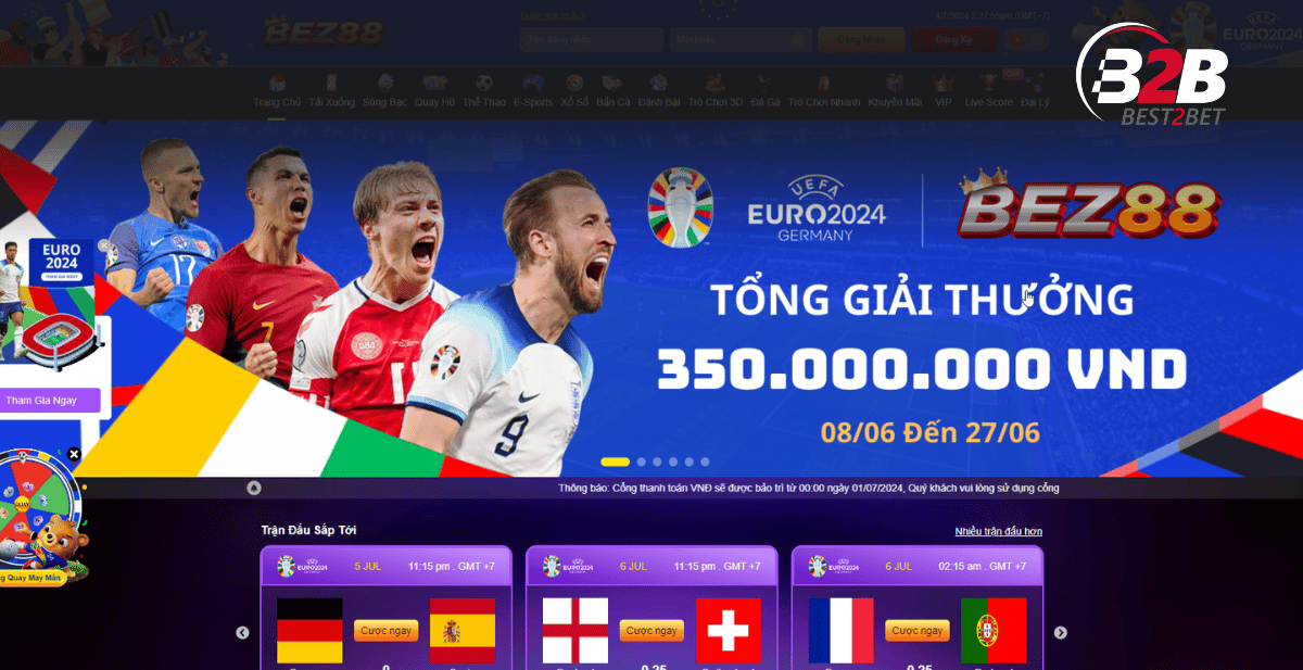 BEZ88 – Hệ Thống Cá Cược Thể Thao, Casino Và Game