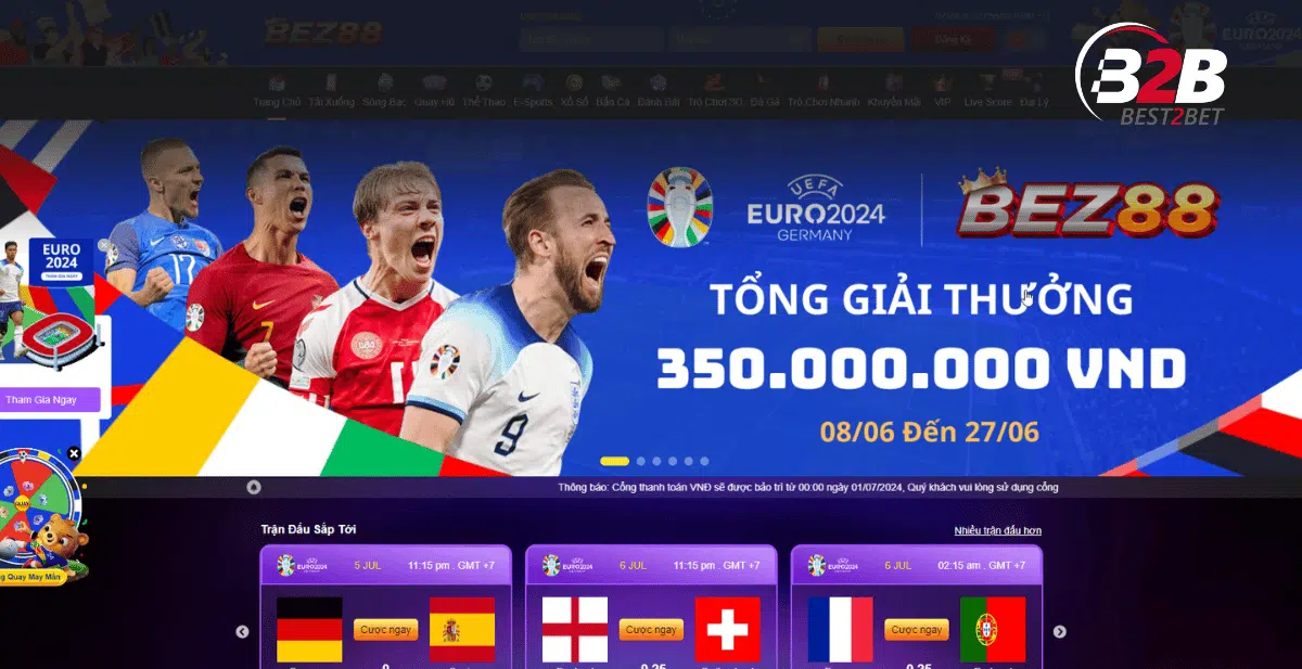 BEZ88 – Hệ Thống Cá Cược Thể Thao, Casino Và Game