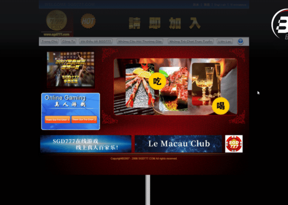 SGD777 – Nhà Cái Live Casino Hàng Đầu Châu Á